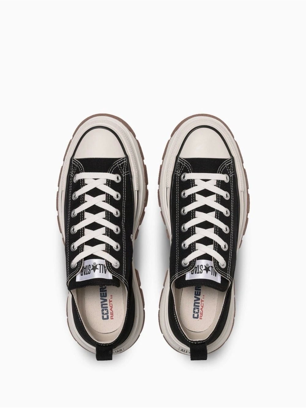***Japan Limited*** Converse All Star Trekwave OX Black Low Top Sneakers - Picture 4 of 9